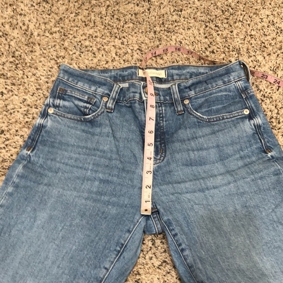 Madewell 9” High Rise Skinny Jeans Size 26 Blue - Picture 4 of 9